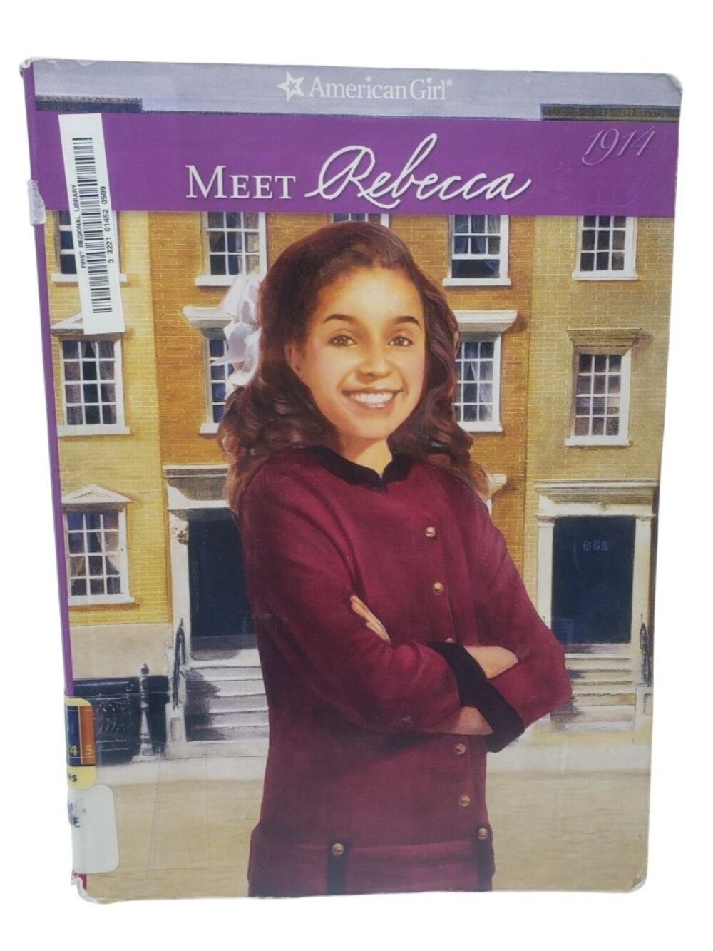 American Girl Meet Rebecca Paperback Book By Jacqueline Dembar Greene